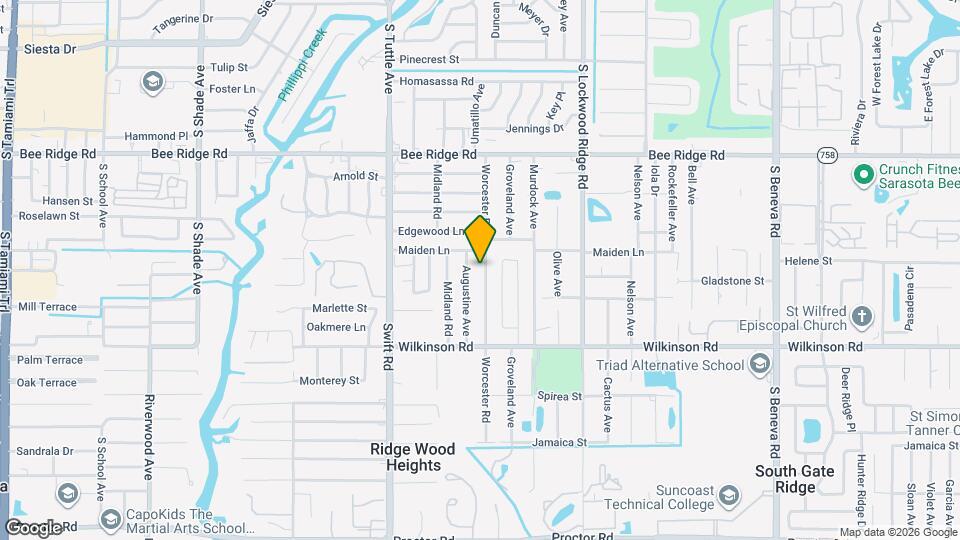 4144 Worcester Rd Map and Location Details