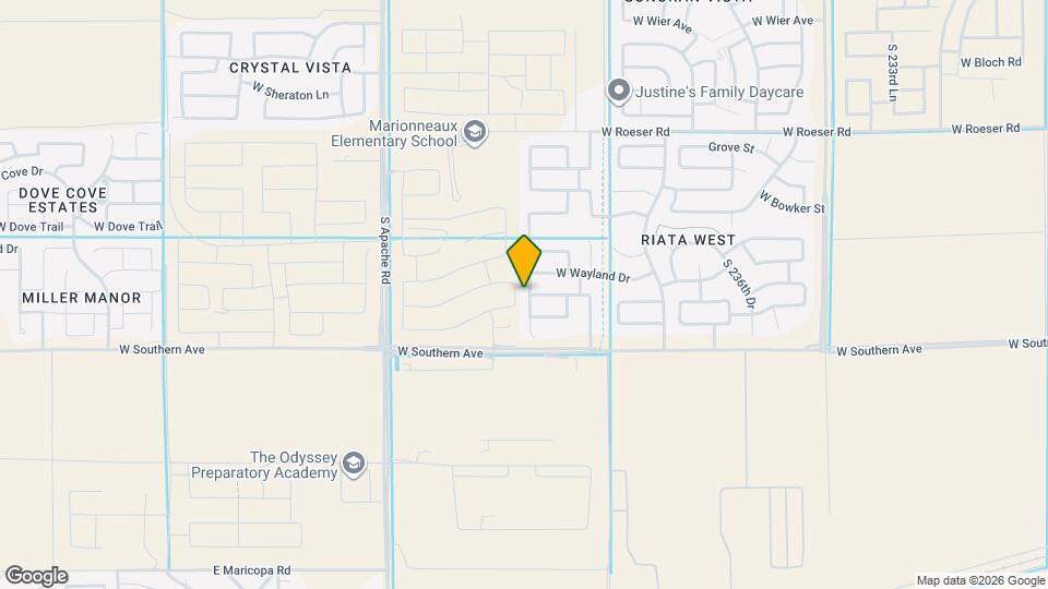 5786 S 240th Dr Map and Location Details