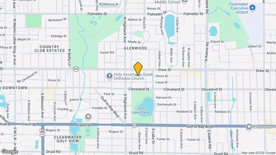1535 Grove St Map and Location Details