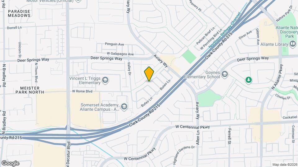 6644 Pine Siskin Pl Map and Location Details