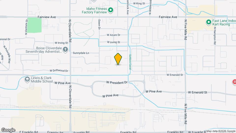 11553 W Mesquite St Map and Location Details