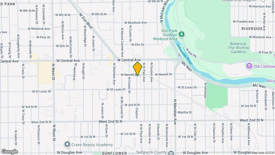 546 N Clayton Ave Map and Location Details