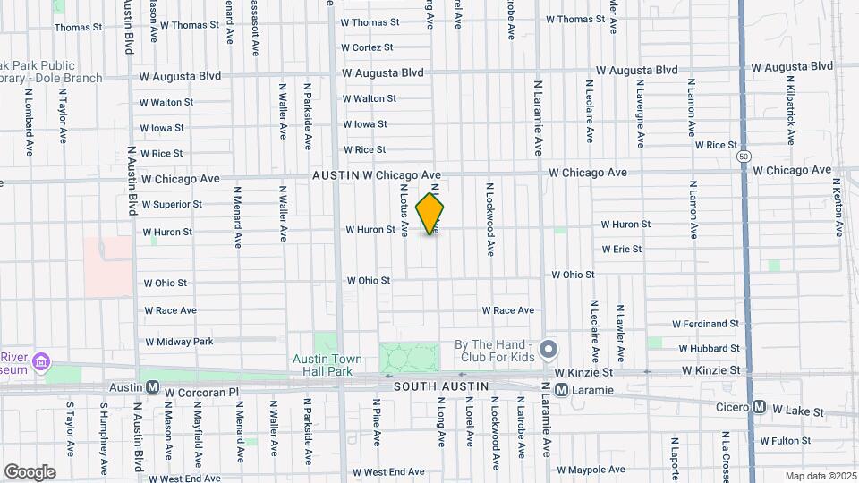 646 N Long Ave Mapa y Detalles de la Ubicación