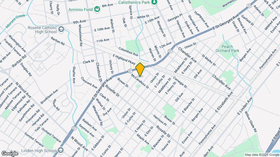 1316 McCandless St Map and Location Details