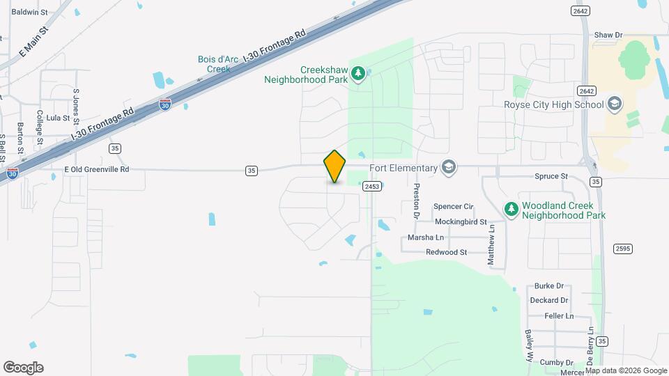 430 Oleander Dr Map and Location Details