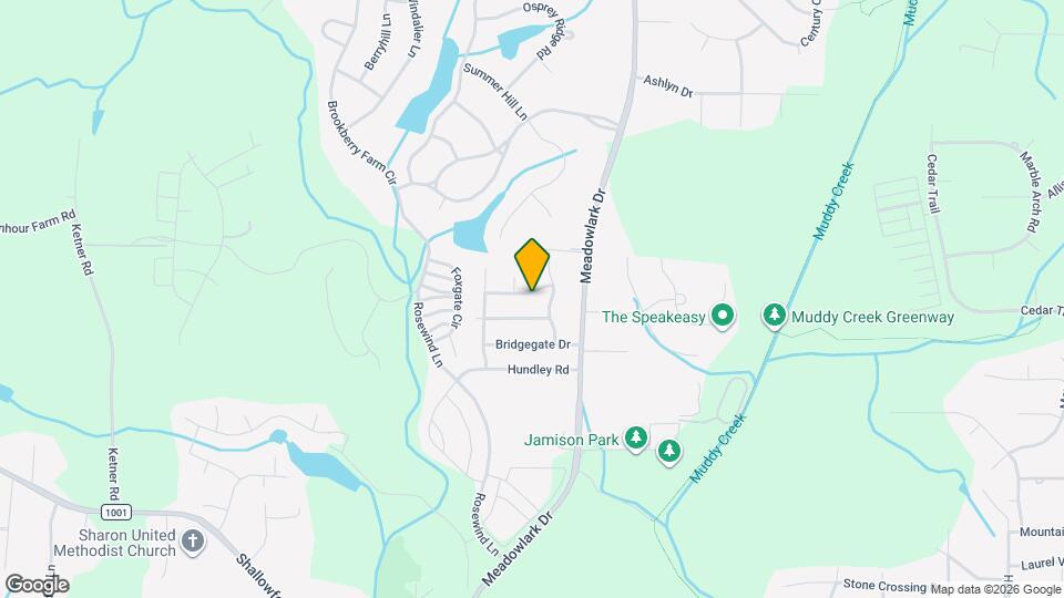 5530 Brookdale Ridge Dr Mapa y Detalles de la Ubicación