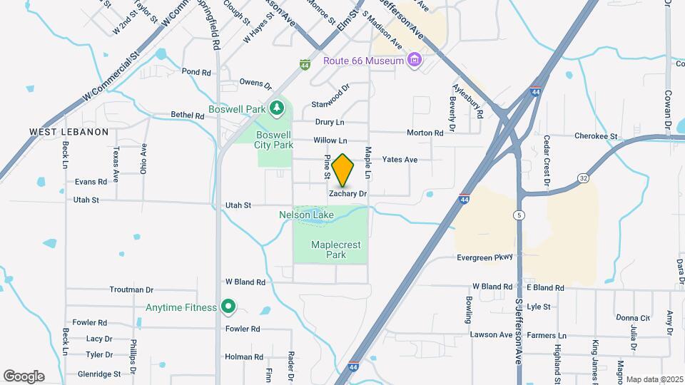 535 Zachary Dr Map and Location Details