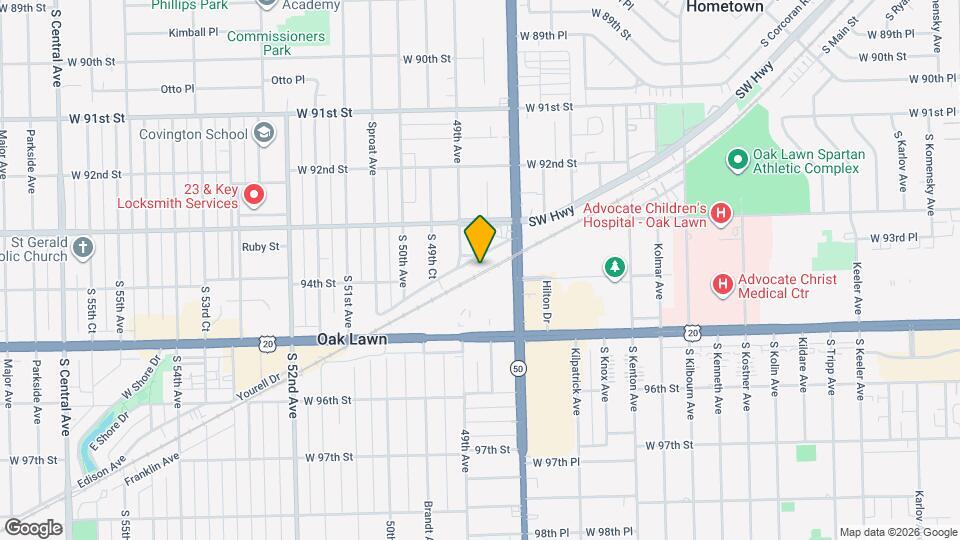 4831-4841 Columbus Dr Mapa y Detalles de la Ubicación
