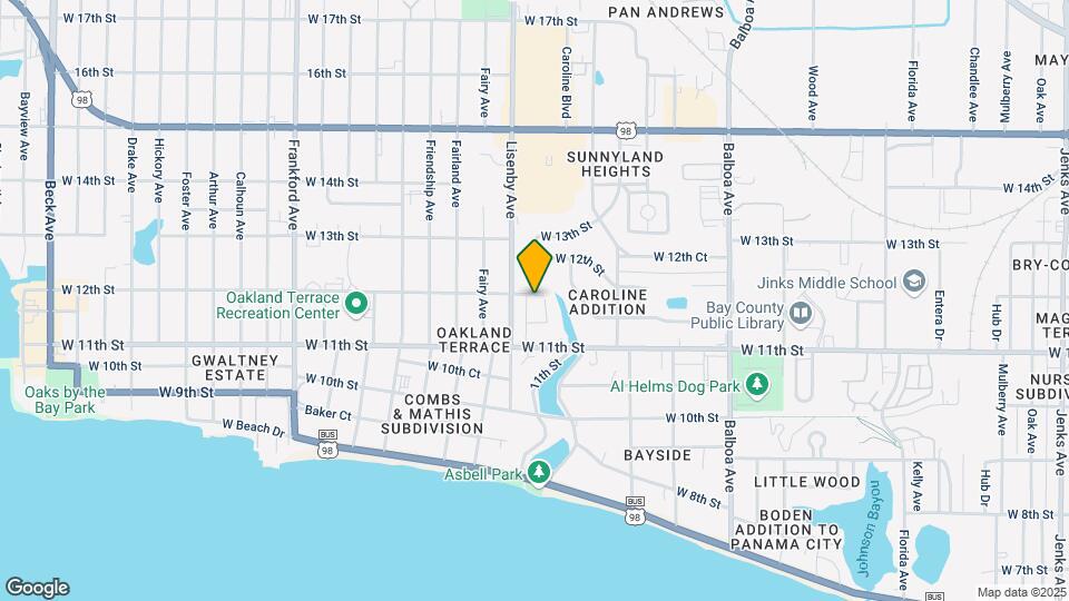 1325 W 12th St Mapa y Detalles de la Ubicación