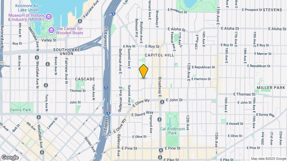 321 Boylston Ave E Map and Location Details
