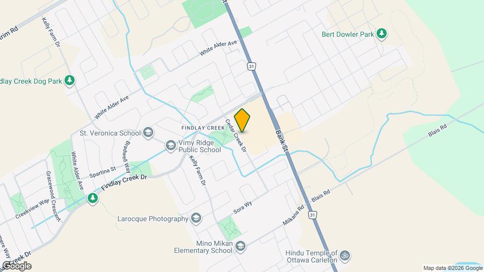 742 Cedar Creek Dr Map and Location Details