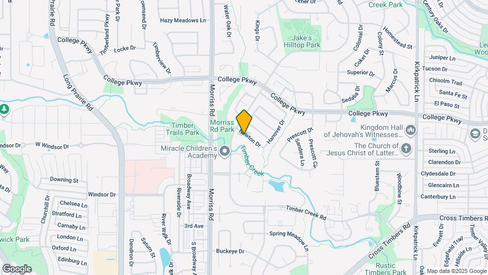 1817 Newton Dr Map and Location Details