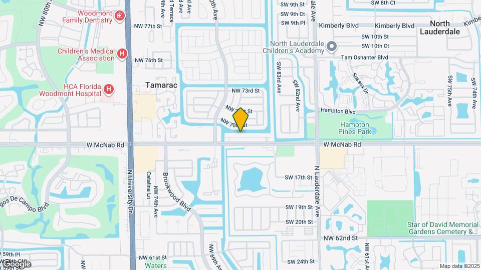 6859 NW 69th Ct Map and Location Details