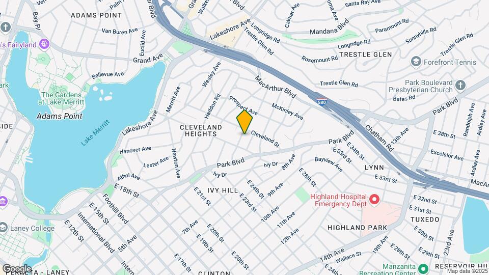 524 Montclair Ave Map and Location Details