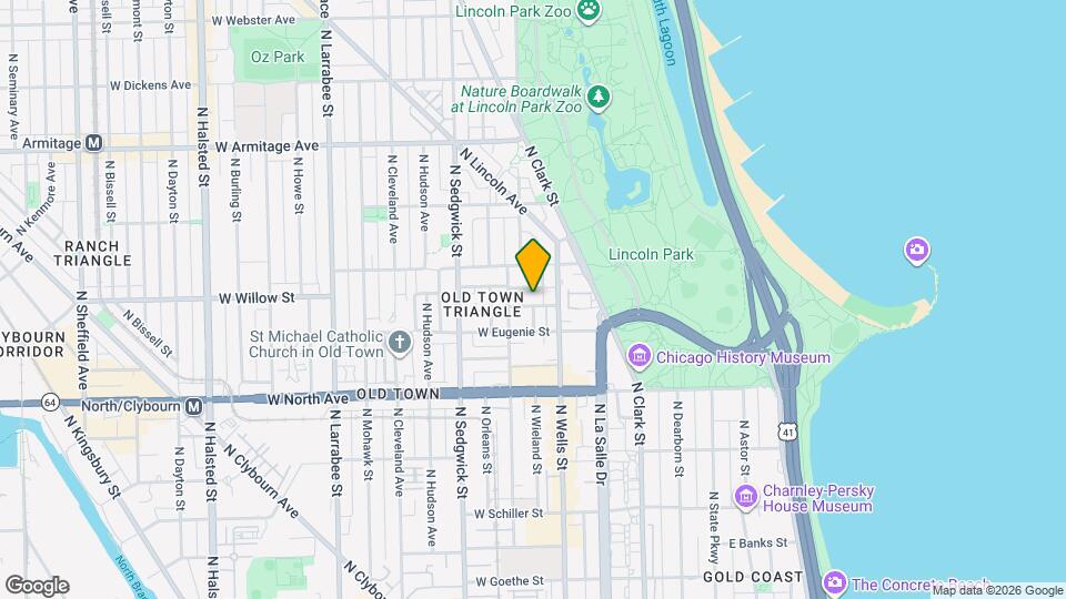 224 W Saint Paul Ave, Unit #1 Map and Location Details