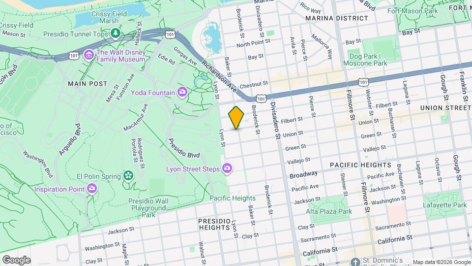 2755-2755 Baker St Map and Location Details