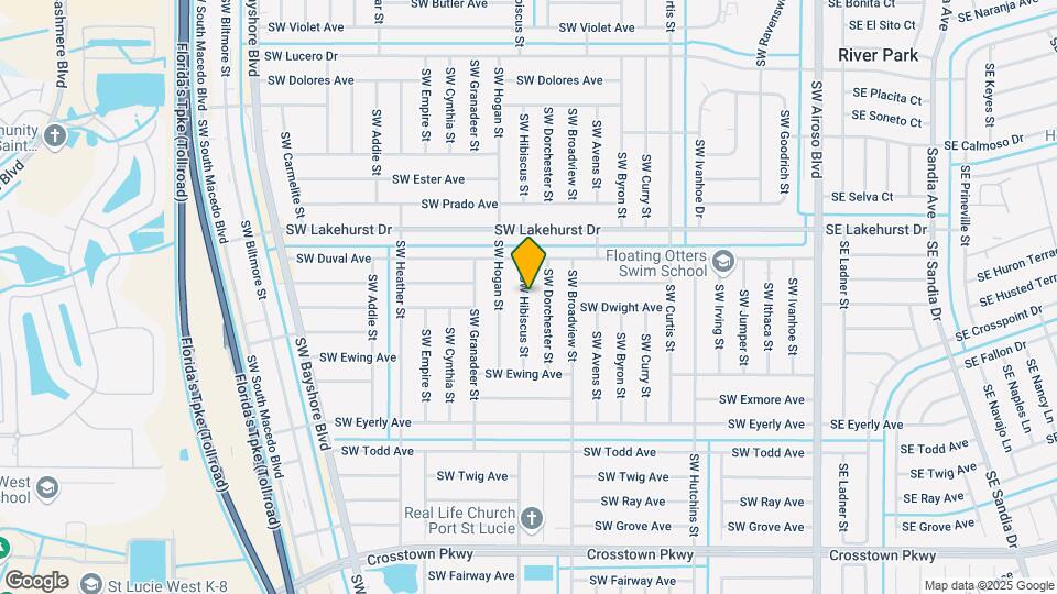 1133 SW Hibiscus St Map and Location Details