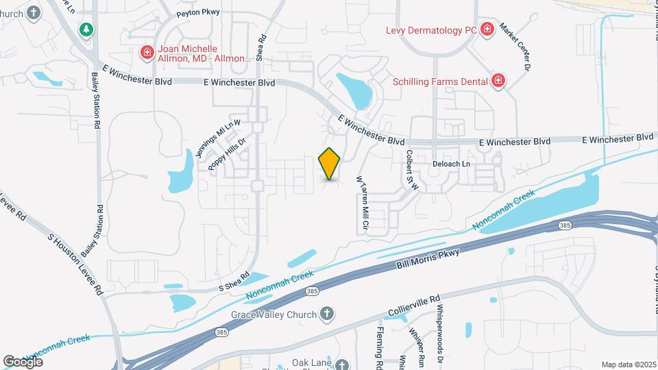 1125 Oak Timber Cir Map and Location Details