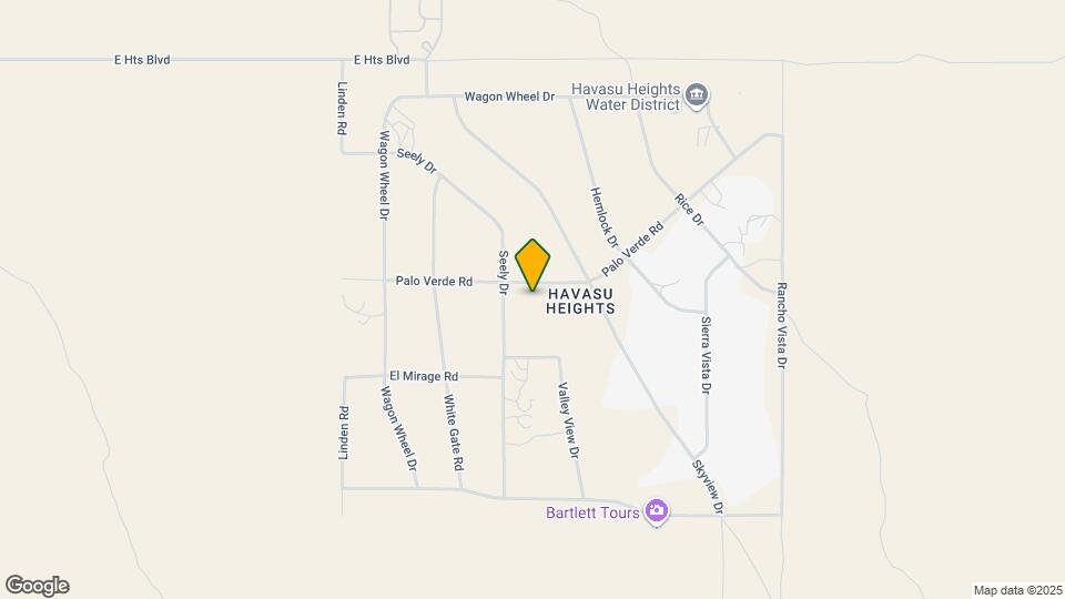 4196 Palo Verde Rd Map and Location Details