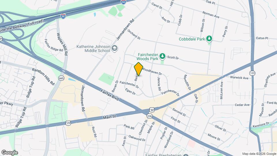 3817 Ren Rd Map and Location Details