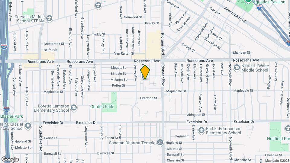 14422 Flallon Ave, Unit Unit # 4 Map and Location Details