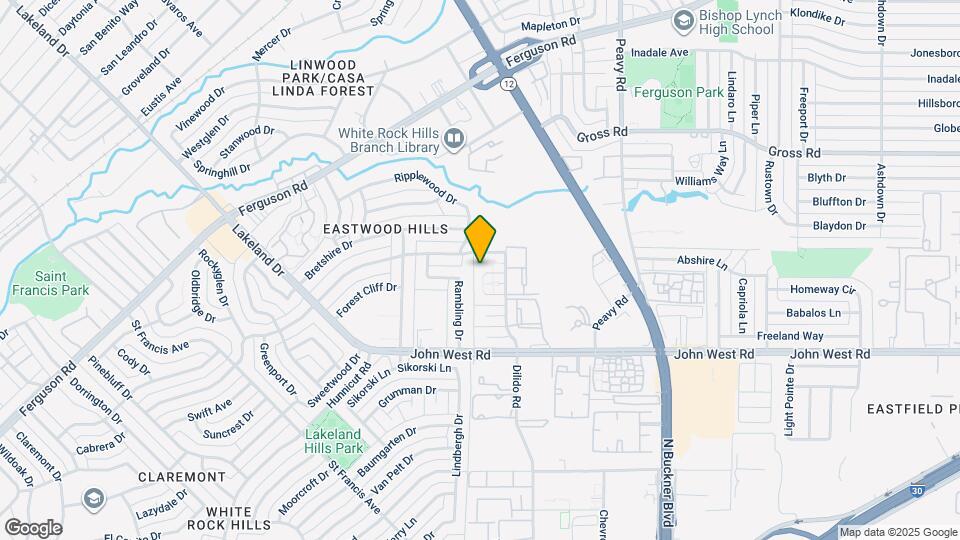 1503 Grantbrook Ln Map and Location Details