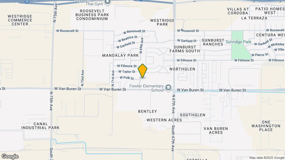 329 N 69th Ave Mapa y Detalles de la Ubicación