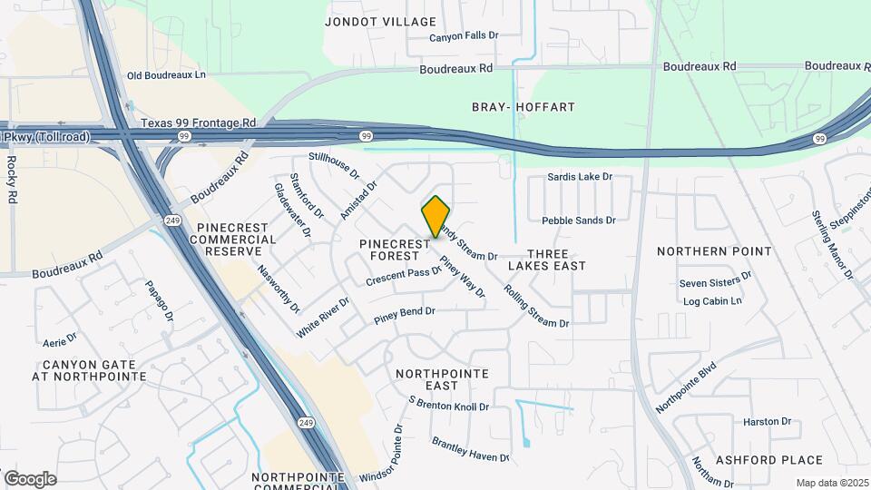 19130 Piney Way Dr Mapa y Detalles de la Ubicación