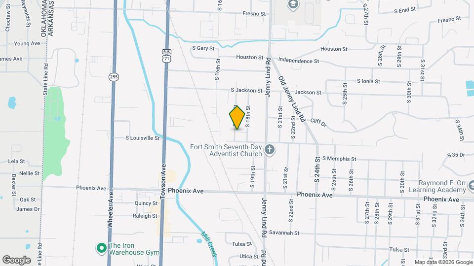 4205 S 17th St Map and Location Details