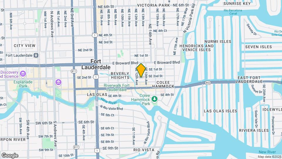 Las Olas Regency Map and Location Details