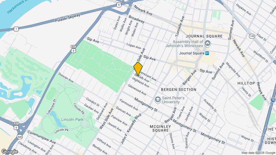 137A Dekalb Ave Map and Location Details