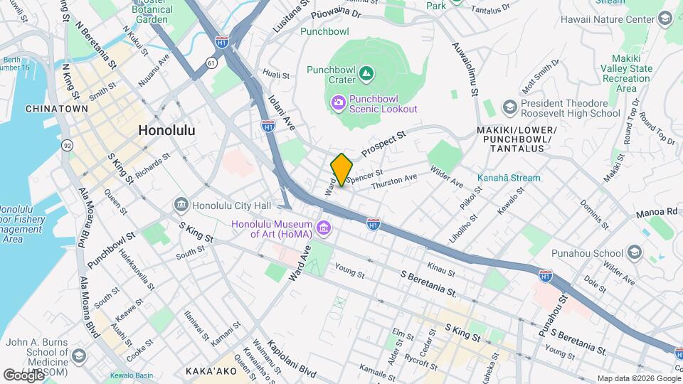 923 Green St, Unit A Mapa y Detalles de la Ubicación