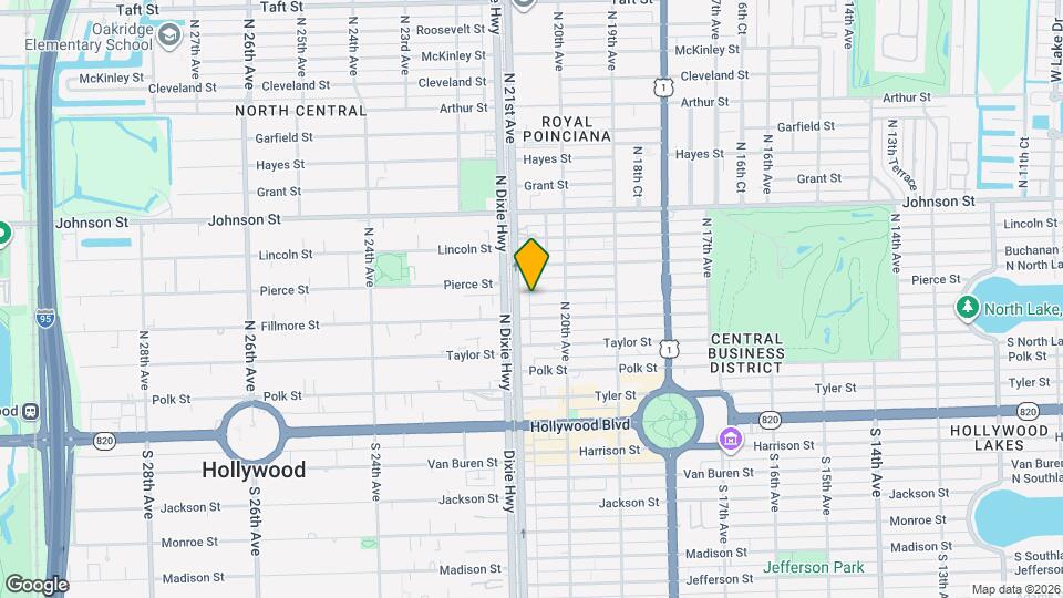 2040 Pierce St Map and Location Details