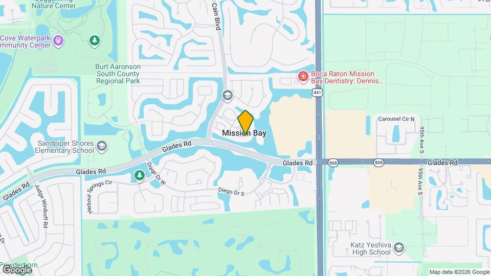 10458 Lake Vista Cir Map and Location Details