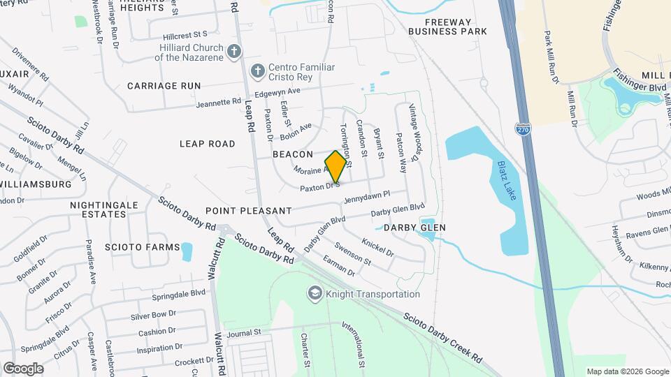 4465 Paxton Dr S Map and Location Details