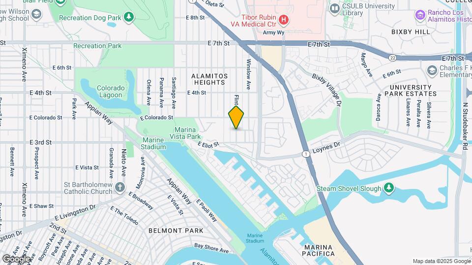 323 Flint Ave Map and Location Details