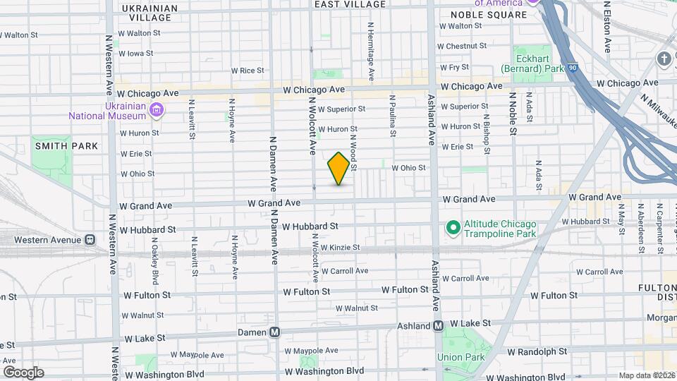 1823 W Race Ave Map and Location Details