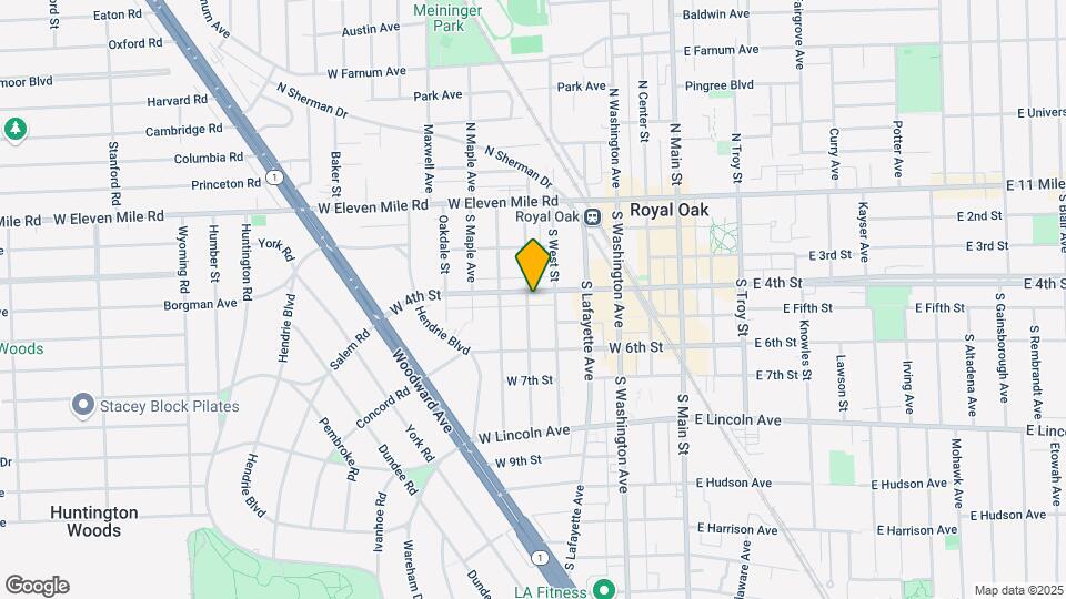 525 W 4th St Map and Location Details
