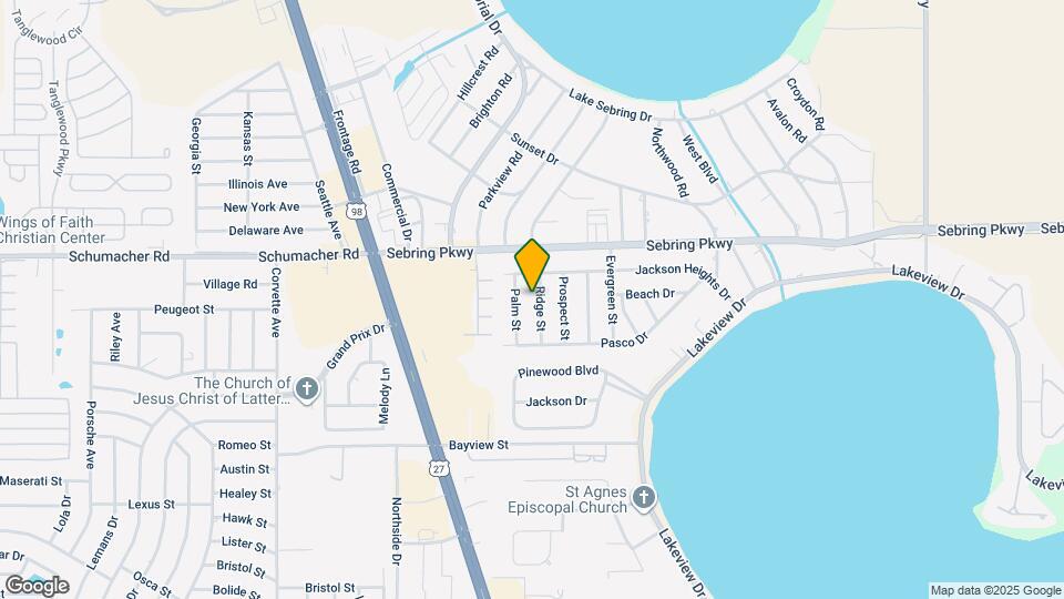 1727 Ridge St Map and Location Details