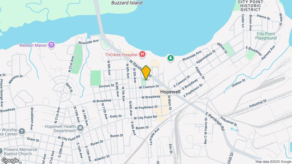 407 N 3 1/2 Ave Map and Location Details