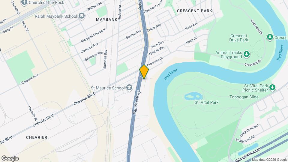 1616-1616 Pembina Hwy Map and Location Details