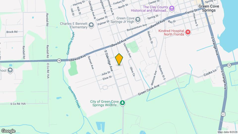 1502 Julia St Mapa y Detalles de la Ubicación