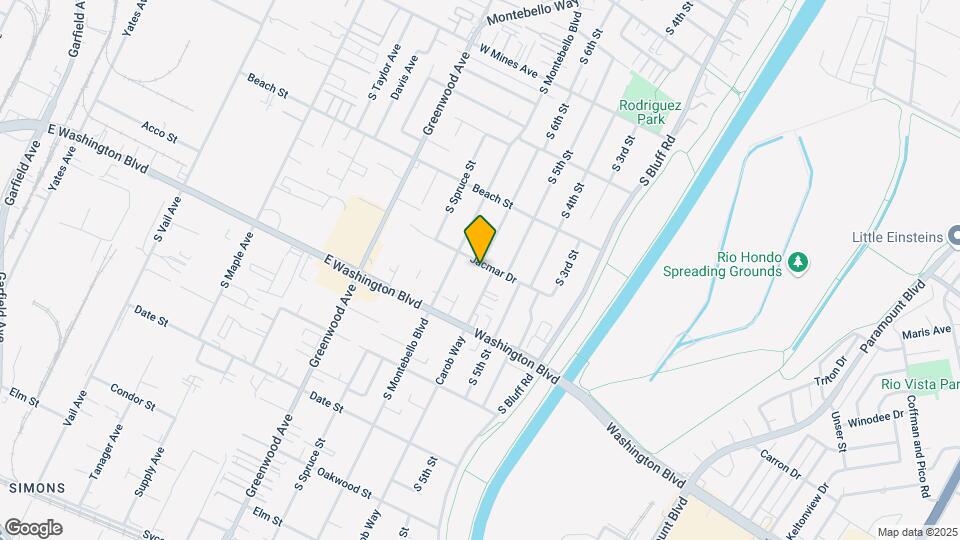 525 Jacmar Dr, Unit B Map and Location Details