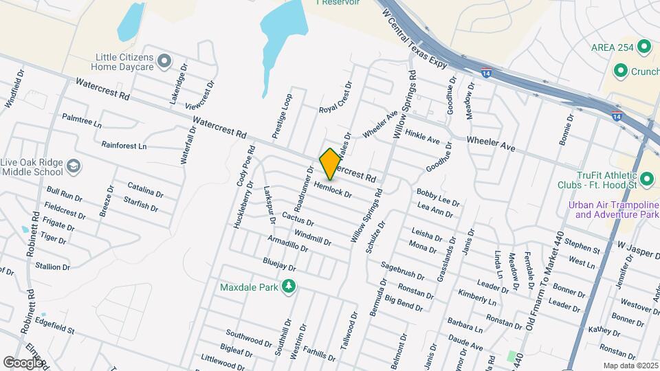 2503 Hemlock Dr Map and Location Details