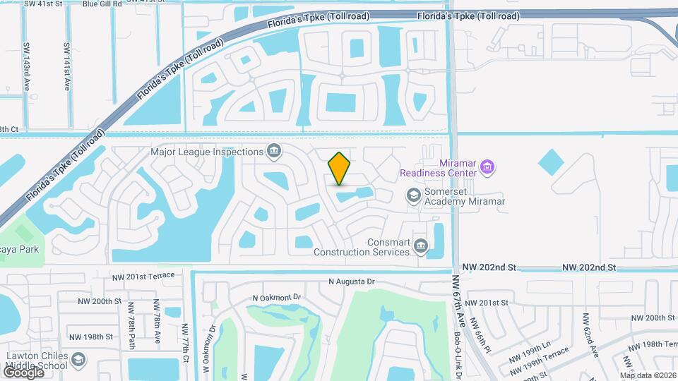 12860 SW 51st St Map and Location Details