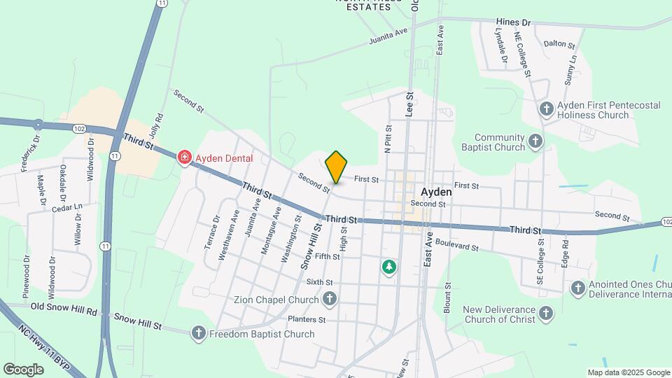 560 Snow Hill St, Unit A Map and Location Details