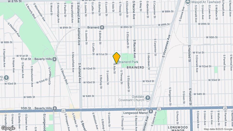 9151 S Ada St, Unit 2N Mapa y Detalles de la Ubicación