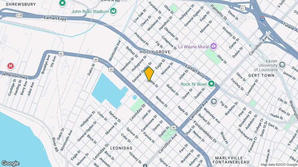 2520 Monroe St Mapa y Detalles de la Ubicación