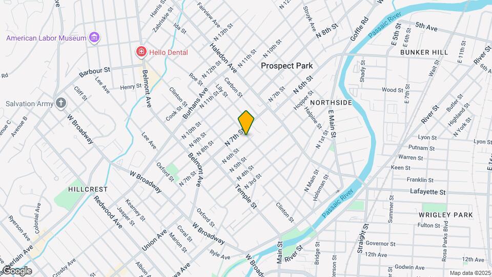 117 N 6th St, Unit 1 Mapa y Detalles de la Ubicación