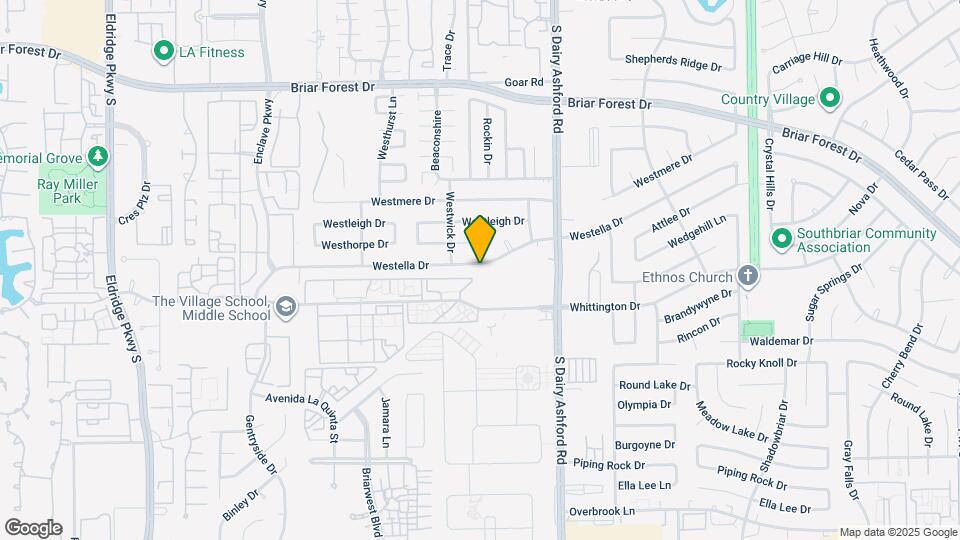 12727 Westella Dr Map and Location Details